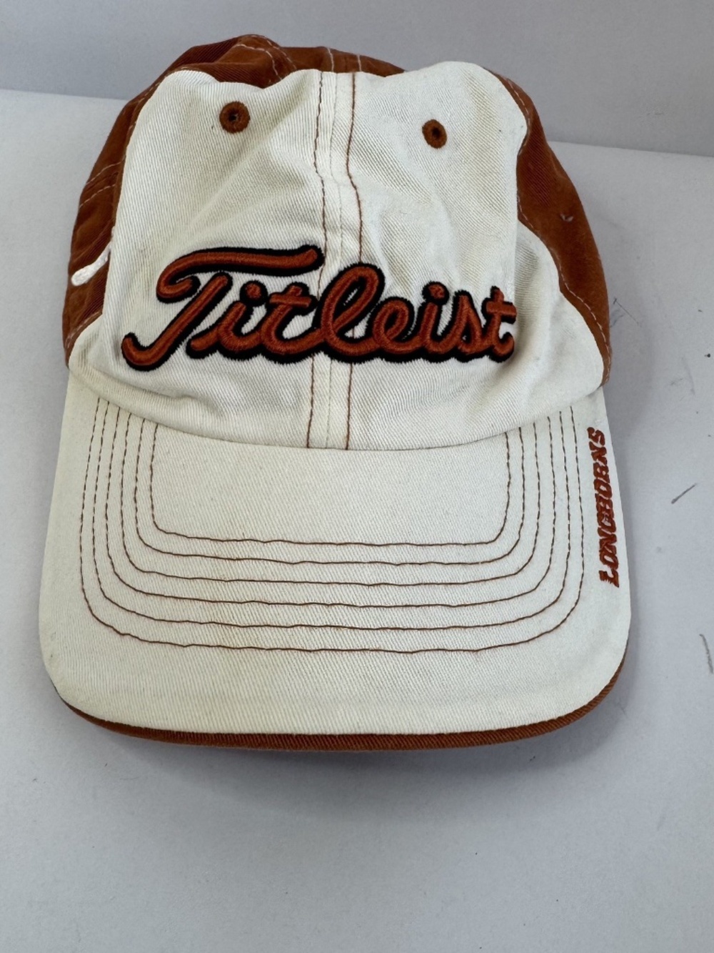 Titleist Golf Texas Longhorns UT Orange White Hat Cap Adjustable Strap Unisex